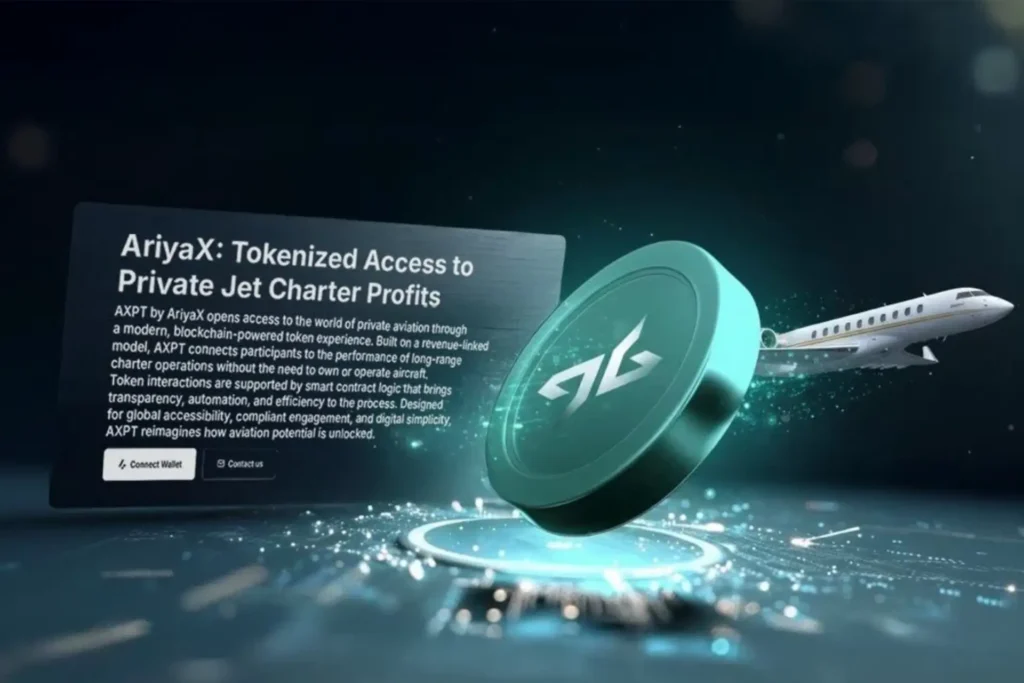 AriyaX launches AXPT tokenized aviation framework connecting private aviation, private jet charter, aircraft leasing, and aviation-backed digital infrastructure
